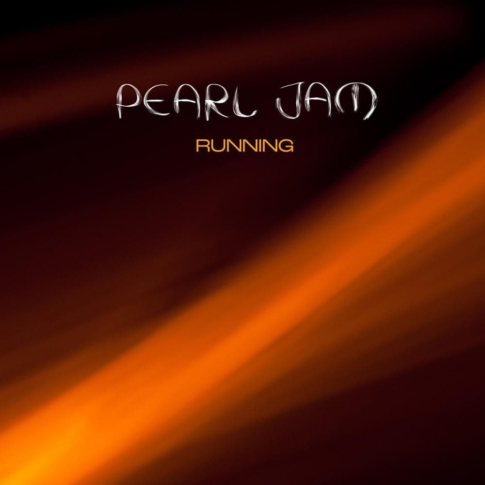 Album cover art for "Running" by Pearl Jam