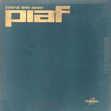 Tête-à-tête avec Piaf cover artwork - Click to view larger Cover image for Tête-à-tête avec Piaf