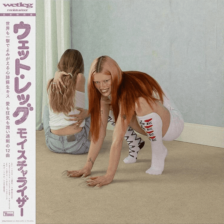 Album cover art for "hi from me" by Wet Leg