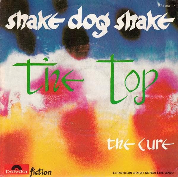 Album cover art for "Shake Dog Shake" by The Cure