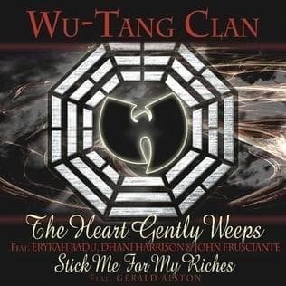 Album cover art for "The Heart Gently Weeps" by Wu-Tang Clan & Erykah Badu & Dhani Harrison & John Frusciante