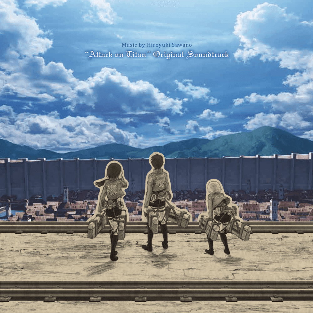 “Attack on Titan” Original Soundtrack cover artwork - Click to view larger Cover image for “Attack on Titan” Original Soundtrack