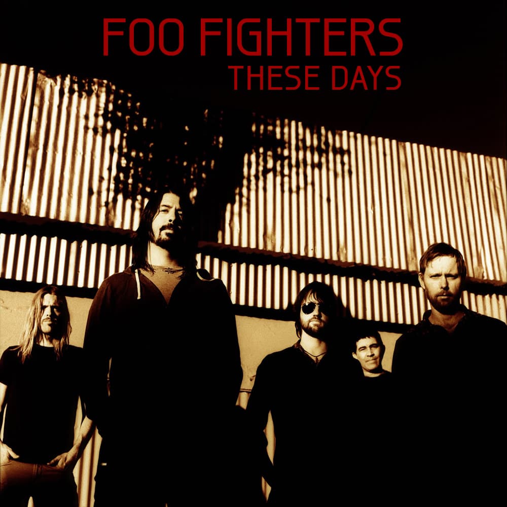 Album cover art for "These Days" by Foo Fighters