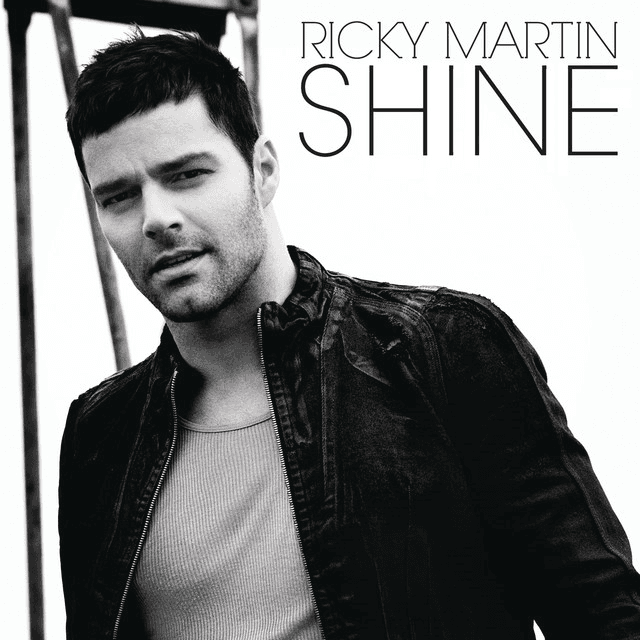 Album cover art for "Shine" by Ricky Martin
