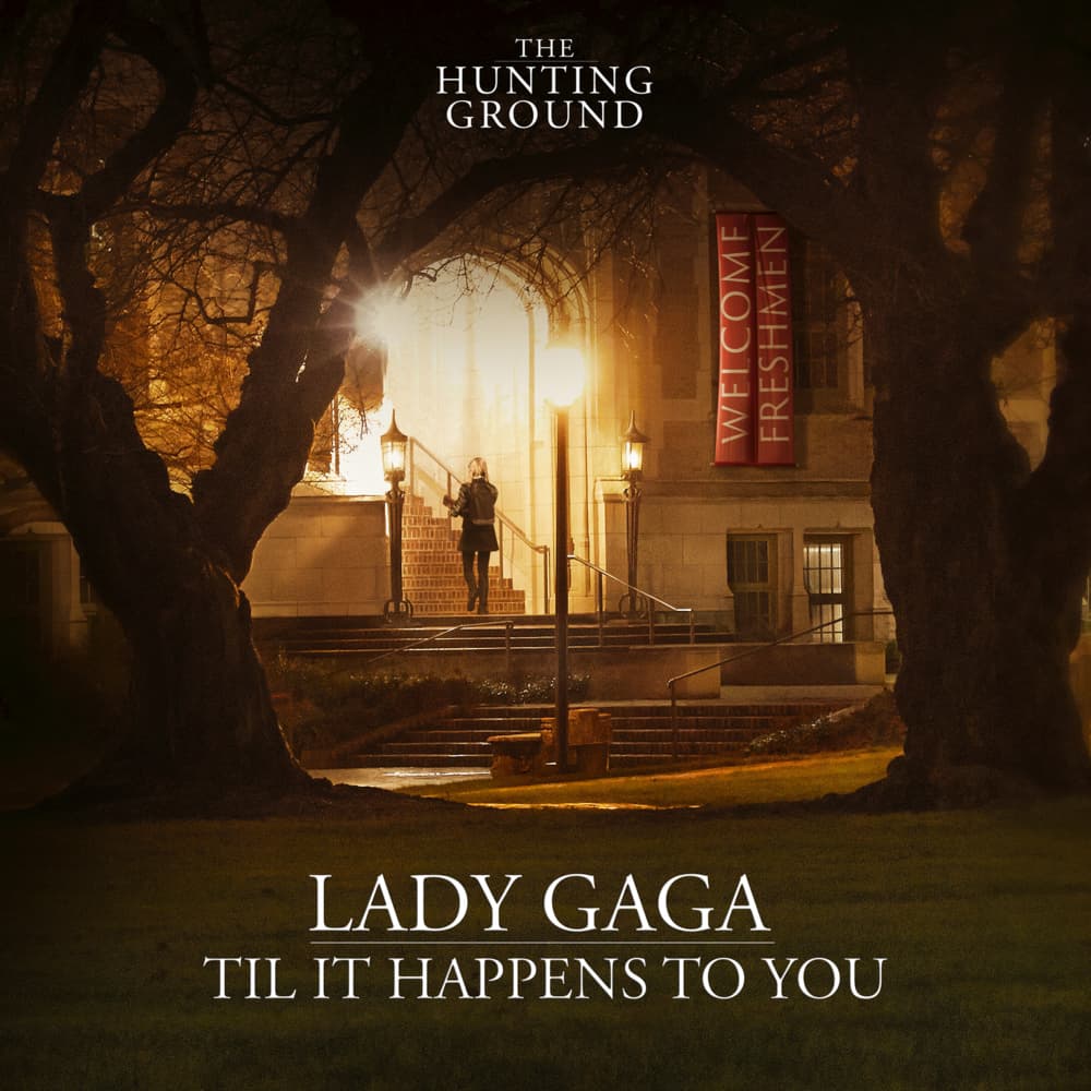 Album cover art for "Til It Happens To You" by Lady Gaga