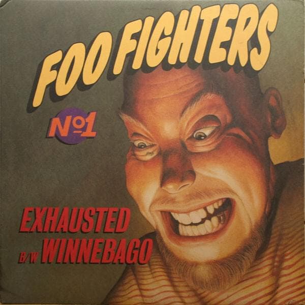 Album cover art for "Winnebago" by Foo Fighters