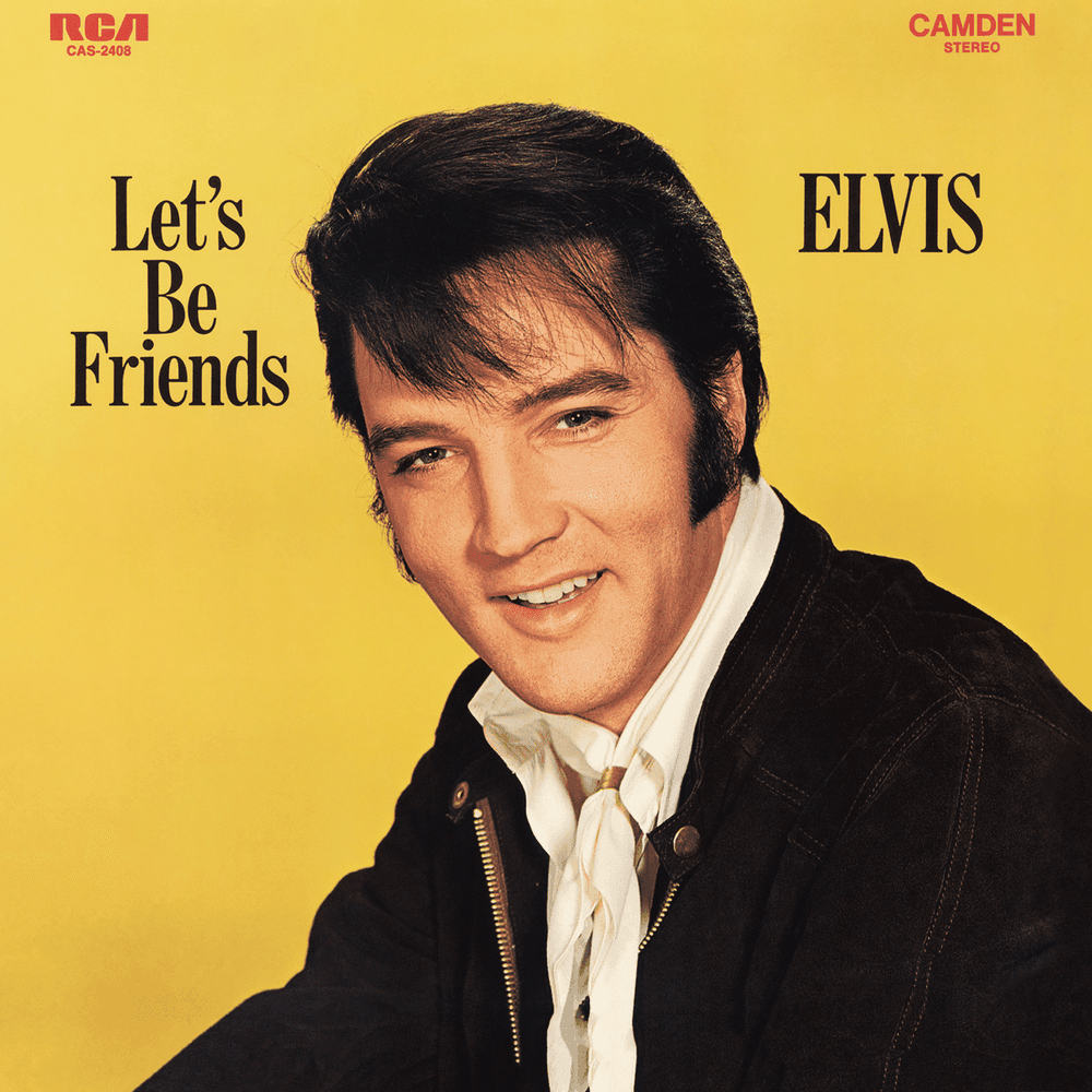 Album cover art for "I'll Be There" by Elvis Presley