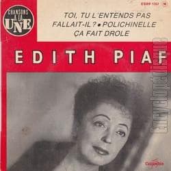 Album cover art for "Ça fait drôle" by Édith Piaf