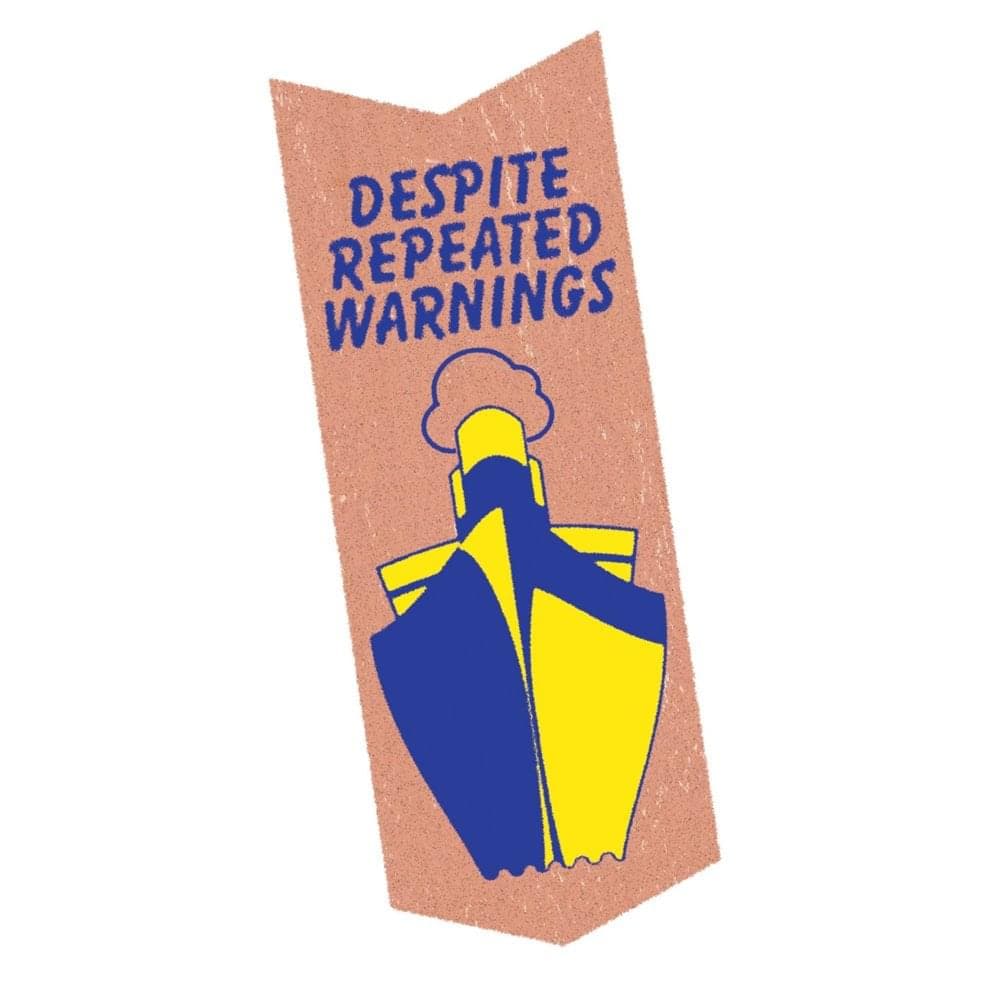 Album cover art for "Despite Repeated Warnings" by Paul McCartney