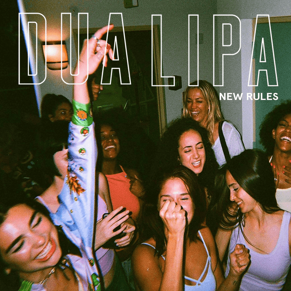 Album cover art for "New Rules" by Dua Lipa