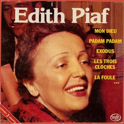 Album cover art for "Sérénade du pavé" by Édith Piaf