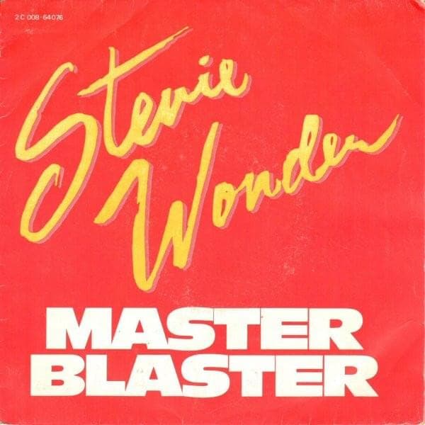Album cover art for "Master Blaster (Jammin') (Single Version)" by Stevie Wonder