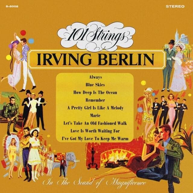 Album cover art for "I've Got My Love to Keep Me Warm" by 101 Strings Orchestra