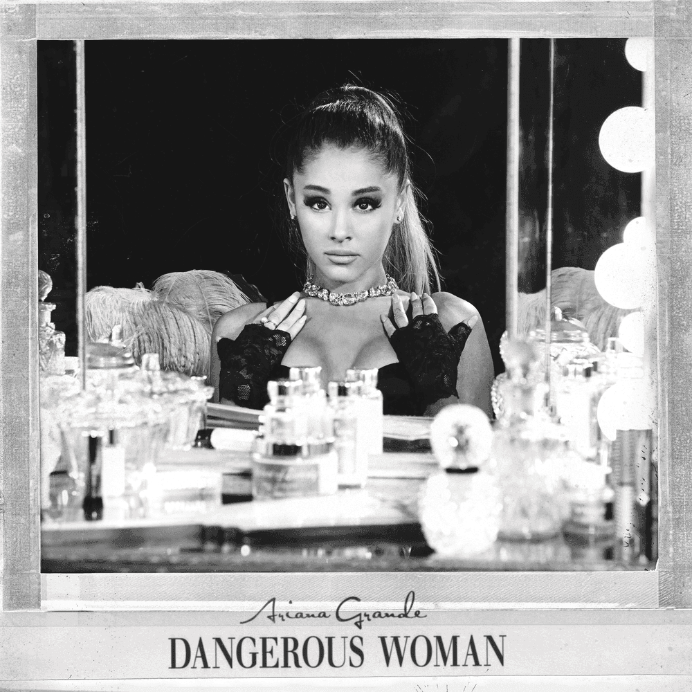 Album cover art for "Dangerous Woman" by Ariana Grande