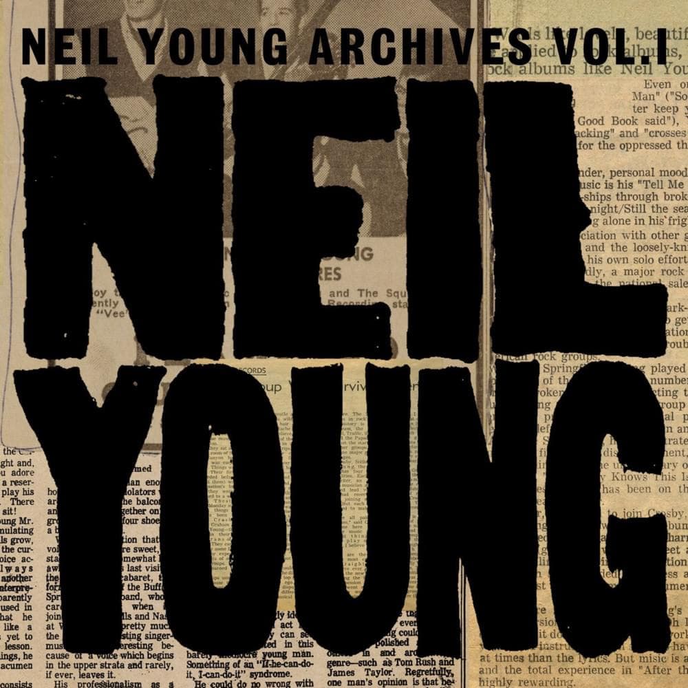 Neil Young Archives Vol. I (1963-1972) Cover Art