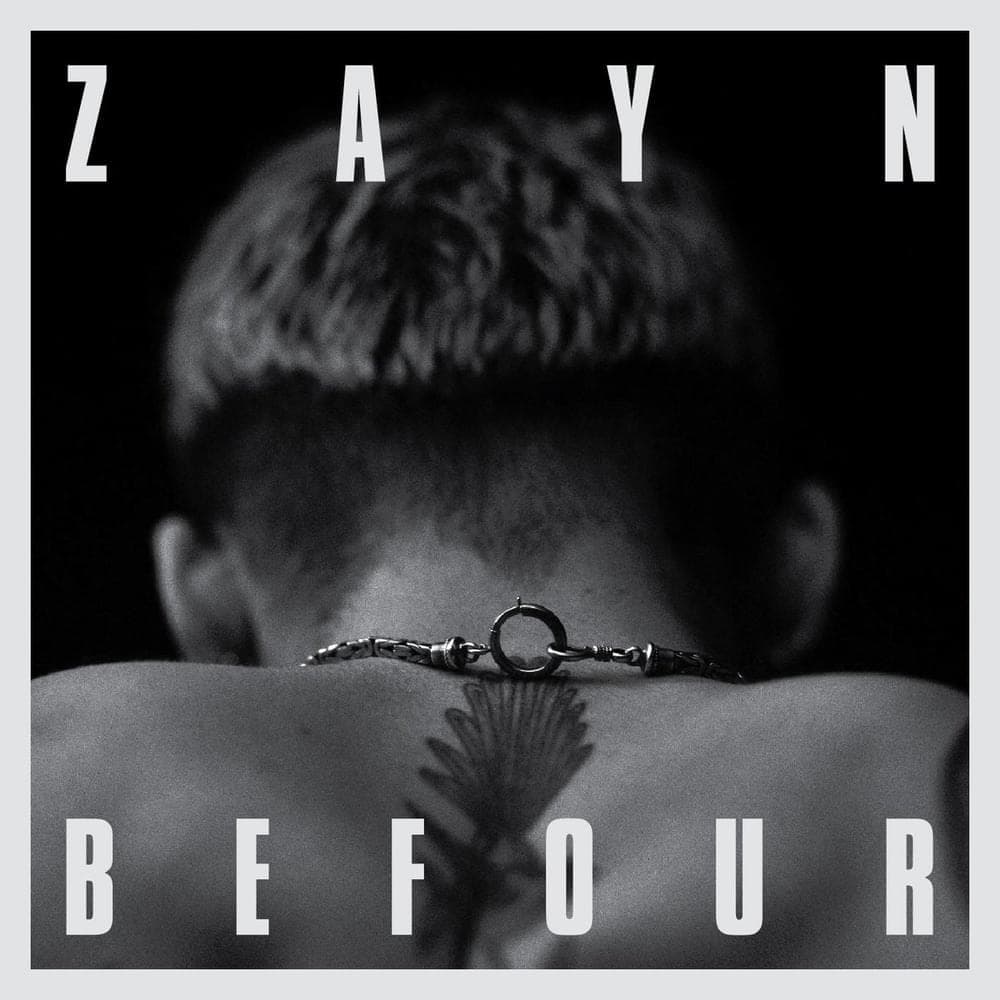 Album cover art for "BeFoUr" by ZAYN
