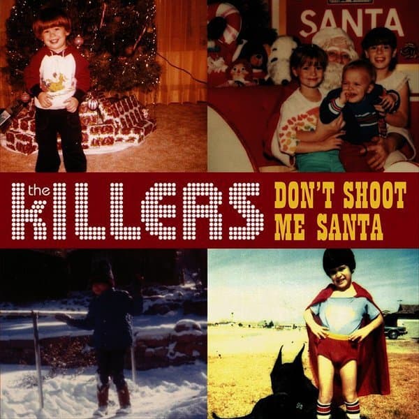 Album cover art for "Don't Shoot Me Santa" by The Killers & Ryan Pardey