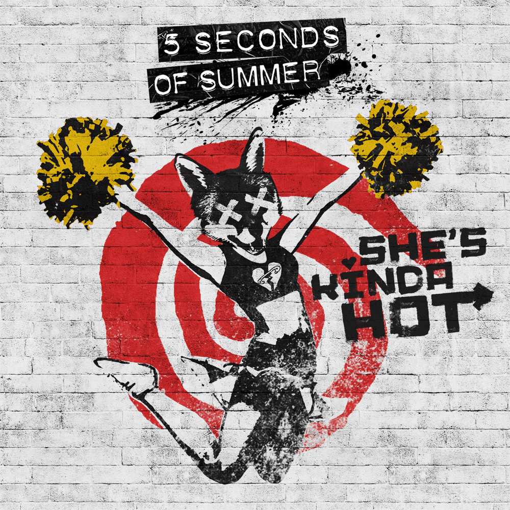 Album cover art for "She's Kinda Hot" by 5 Seconds of Summer