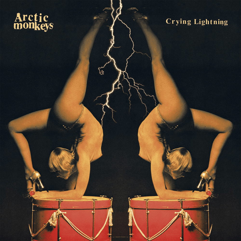 Album cover art for "Crying Lightning" by Arctic Monkeys
