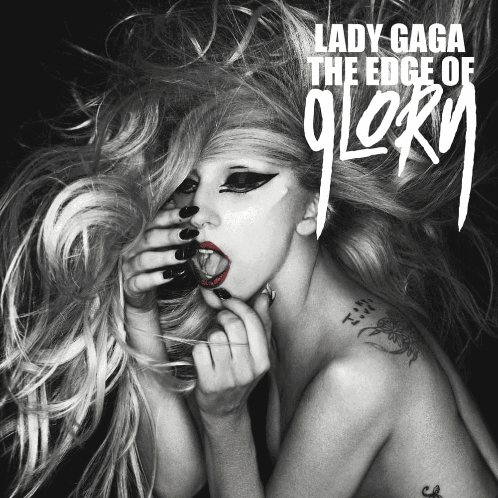Album cover art for "The Edge of Glory" by Lady Gaga