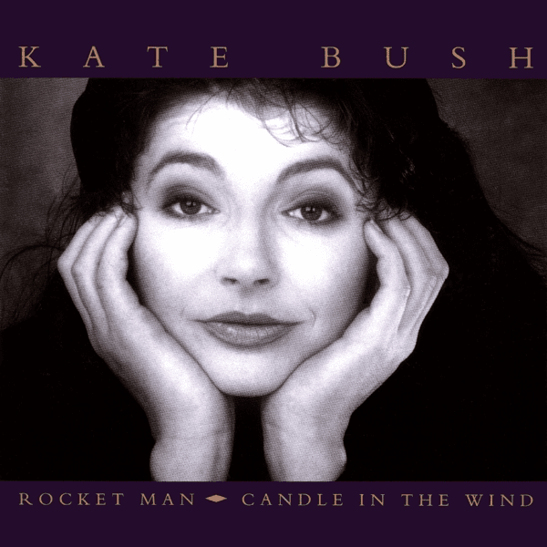 Album cover art for "Rocket Man (I Think It's Going to Be a Long, Long Time)" by Kate Bush
