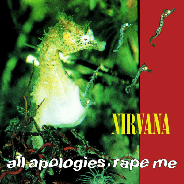 Album cover art for "All Apologies" by Nirvana
