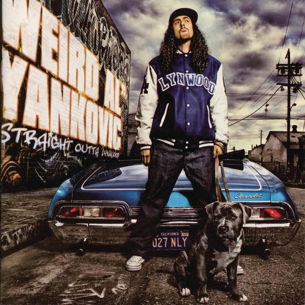 Album cover art for "Trapped in the Drive-Thru" by “Weird Al” Yankovic