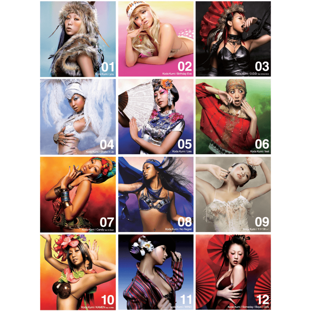 12 Singles Collection cover artwork - Click to view larger Cover image for 12 Singles Collection