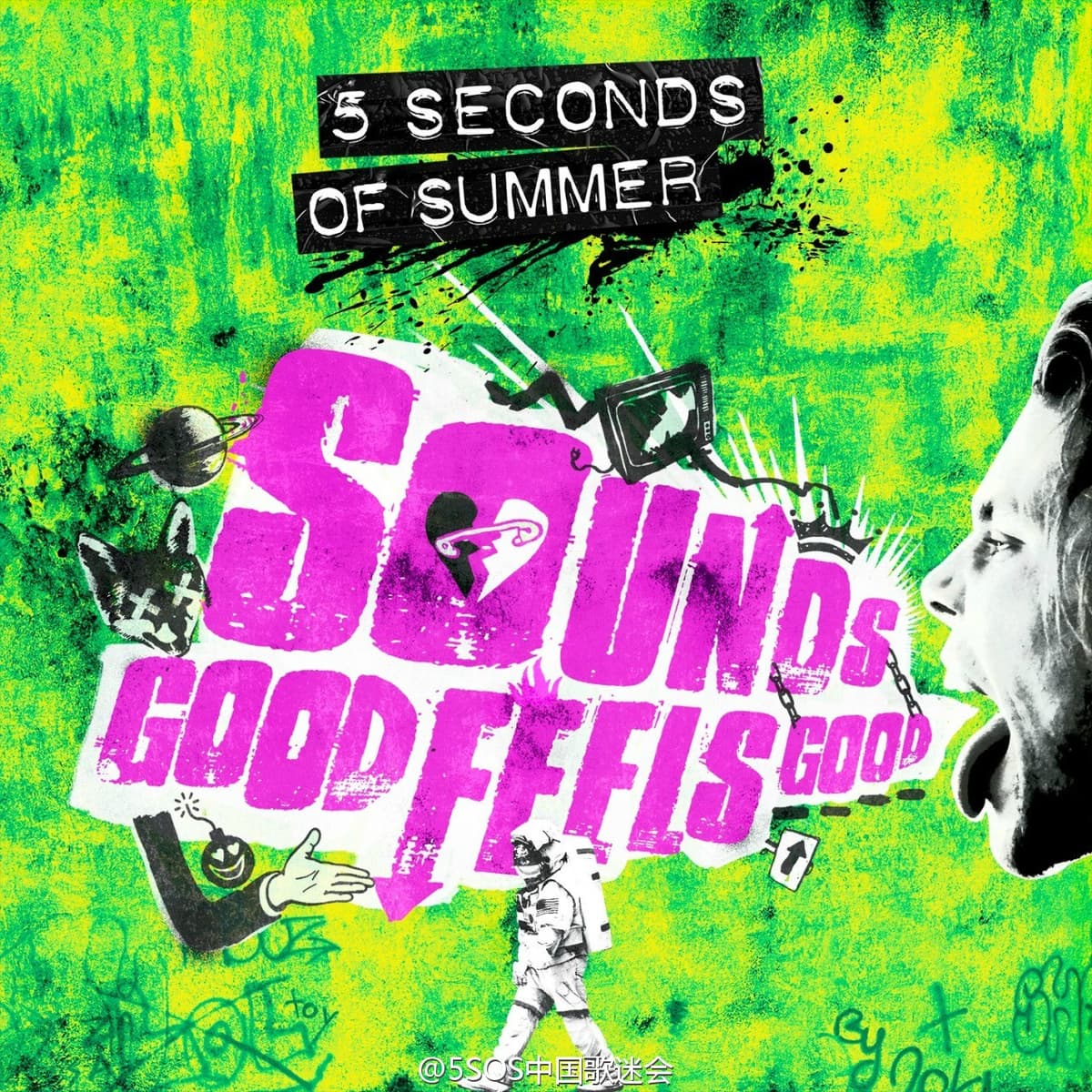 Album cover art for "Story of Another Us" by 5 Seconds of Summer