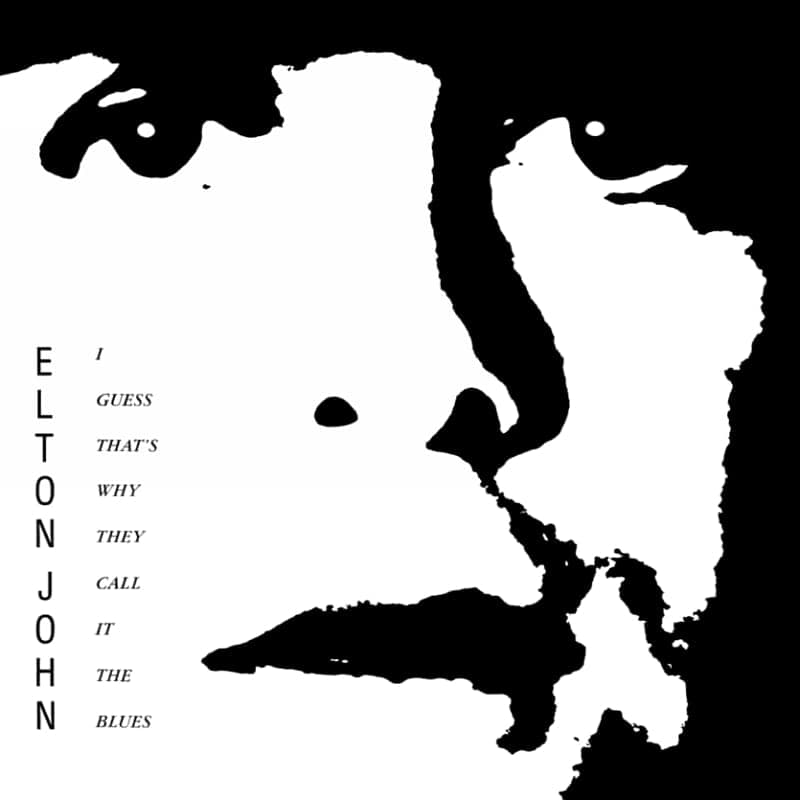 Album cover art for "I Guess That's Why They Call It the Blues" by Elton John