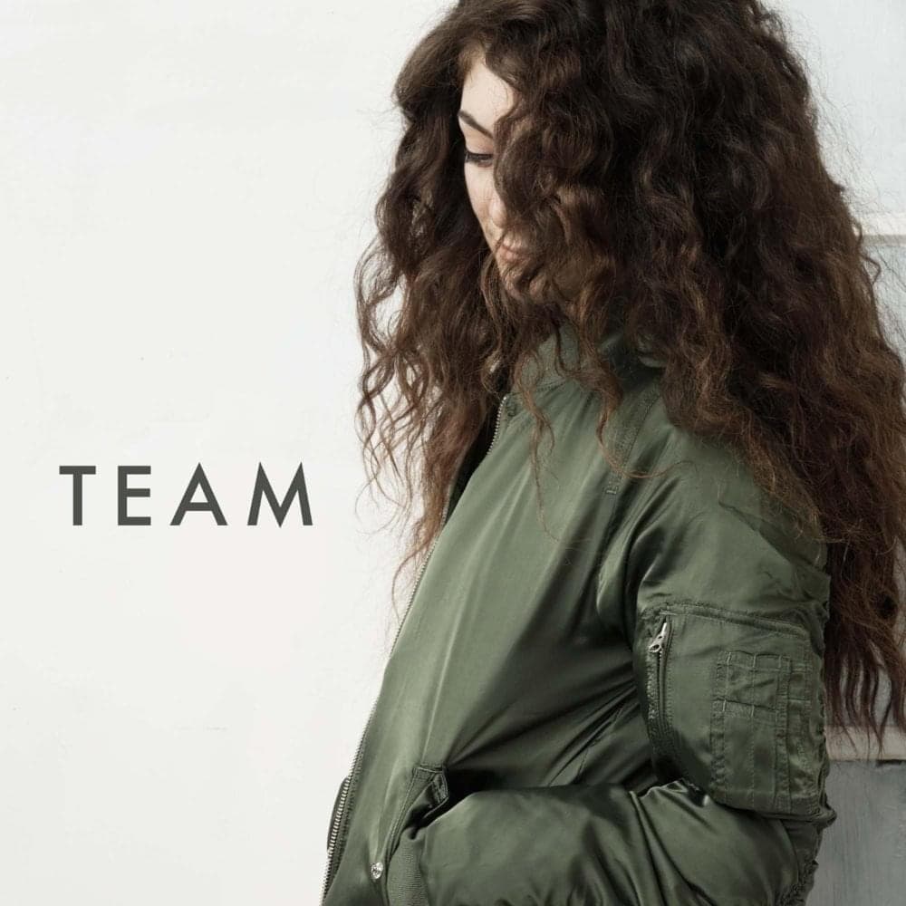 Album cover art for "Team" by Lorde