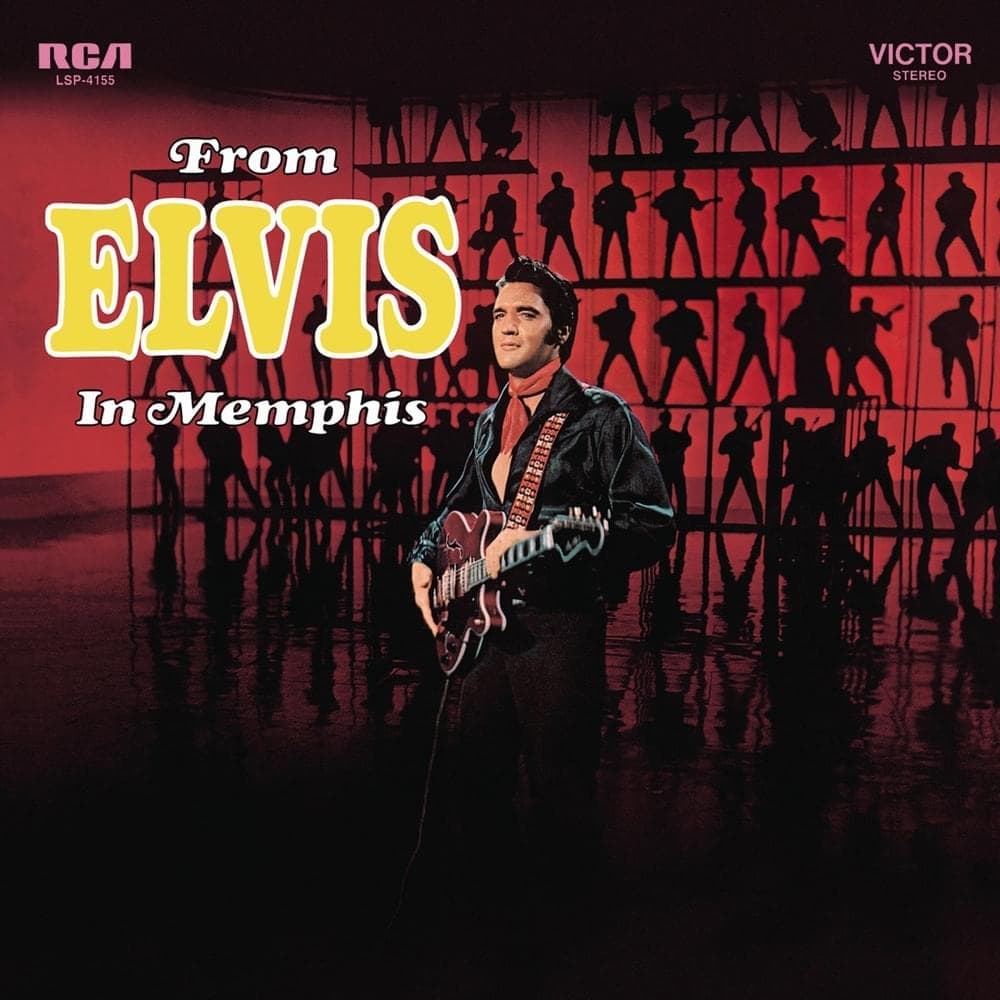 Album cover art for "Gentle On My Mind" by Elvis Presley