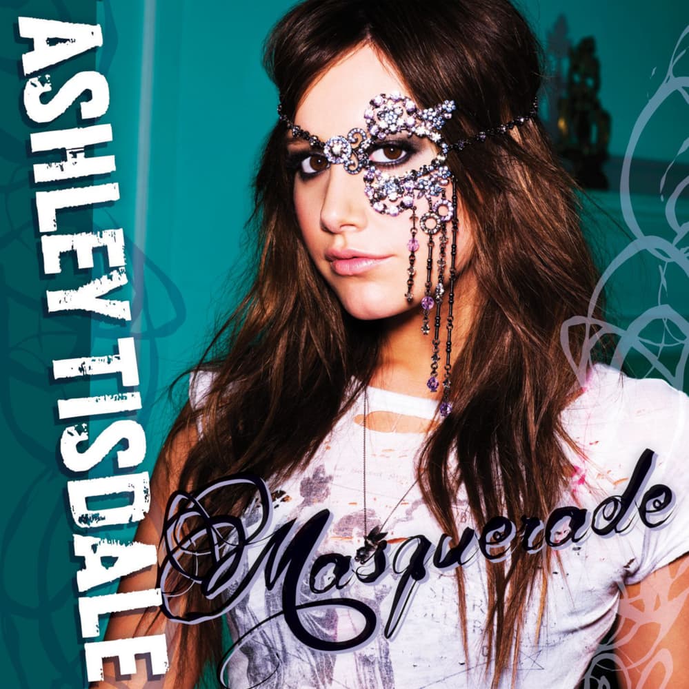Album cover art for "Masquerade" by Ashley Tisdale
