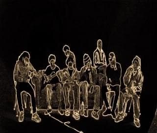 Album cover art for "Honey" by MIKE & Larry June