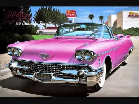 Album cover art for "Pink Cadillac" by Bruce Springsteen