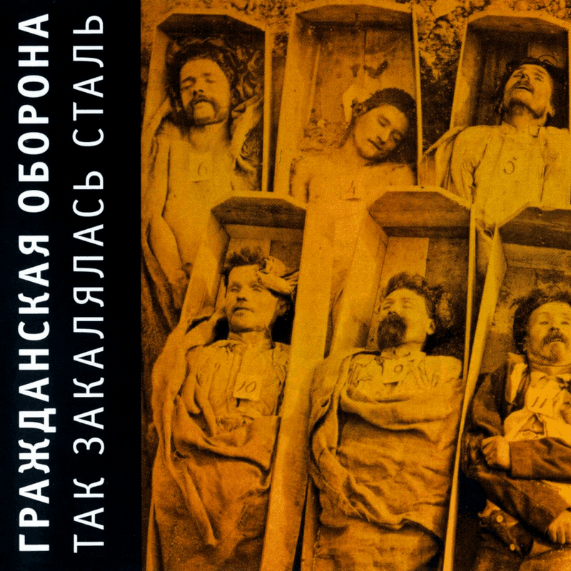 Album cover art for "Солдатами не рождаются (SANB)" by Гражданская Оборона (Grazhdanskaya Oborona)