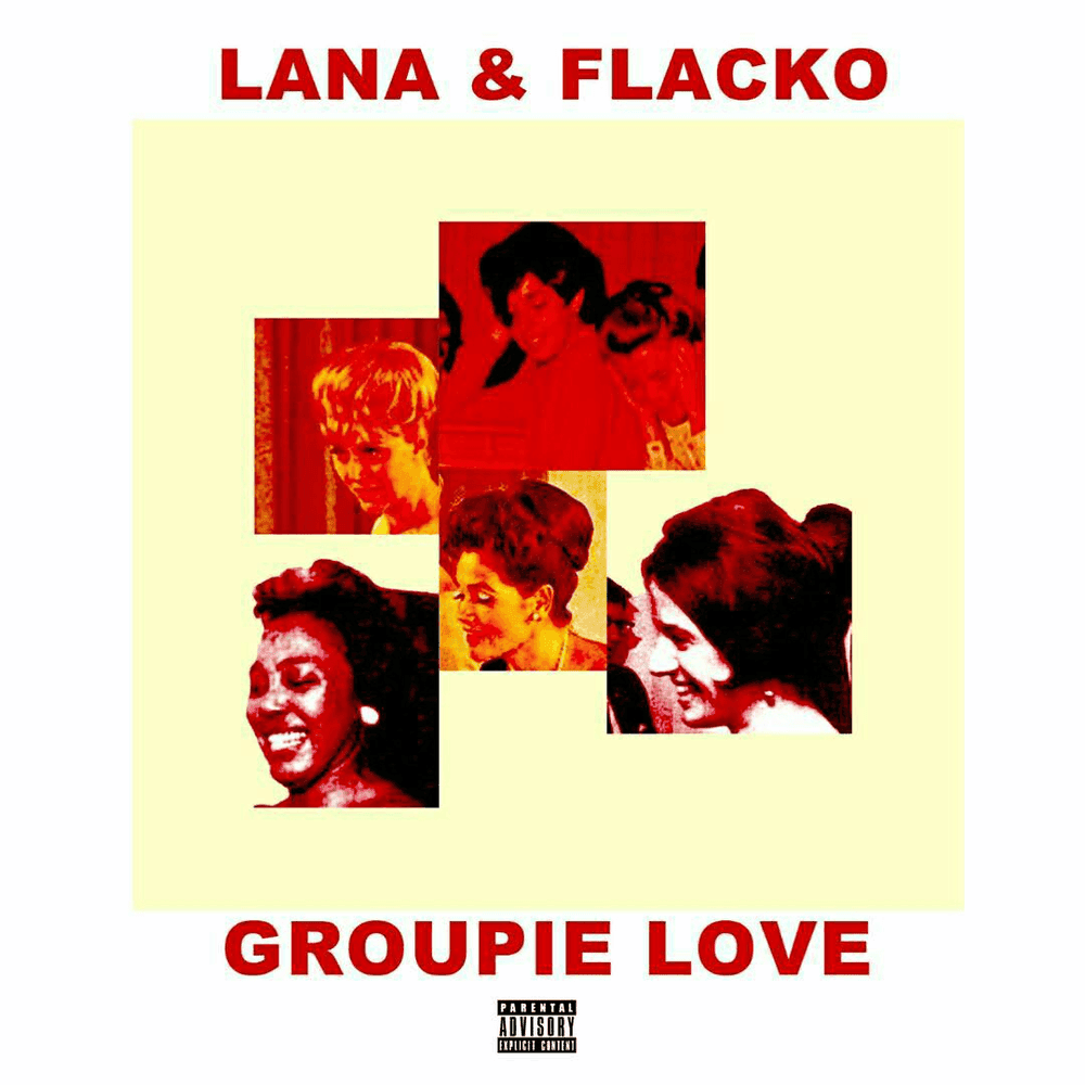 Album cover art for "Groupie Love" by Lana Del Rey & A$AP Rocky