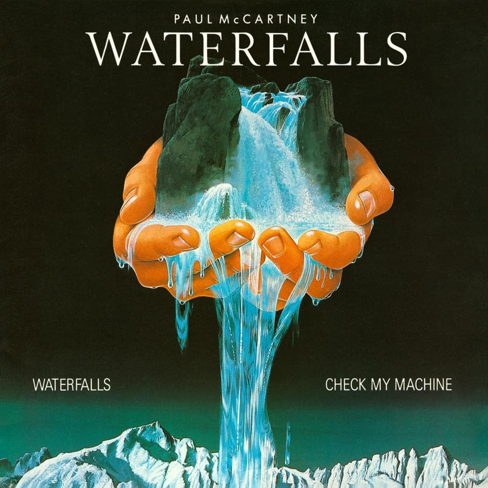 Album cover art for "Waterfalls" by Paul McCartney