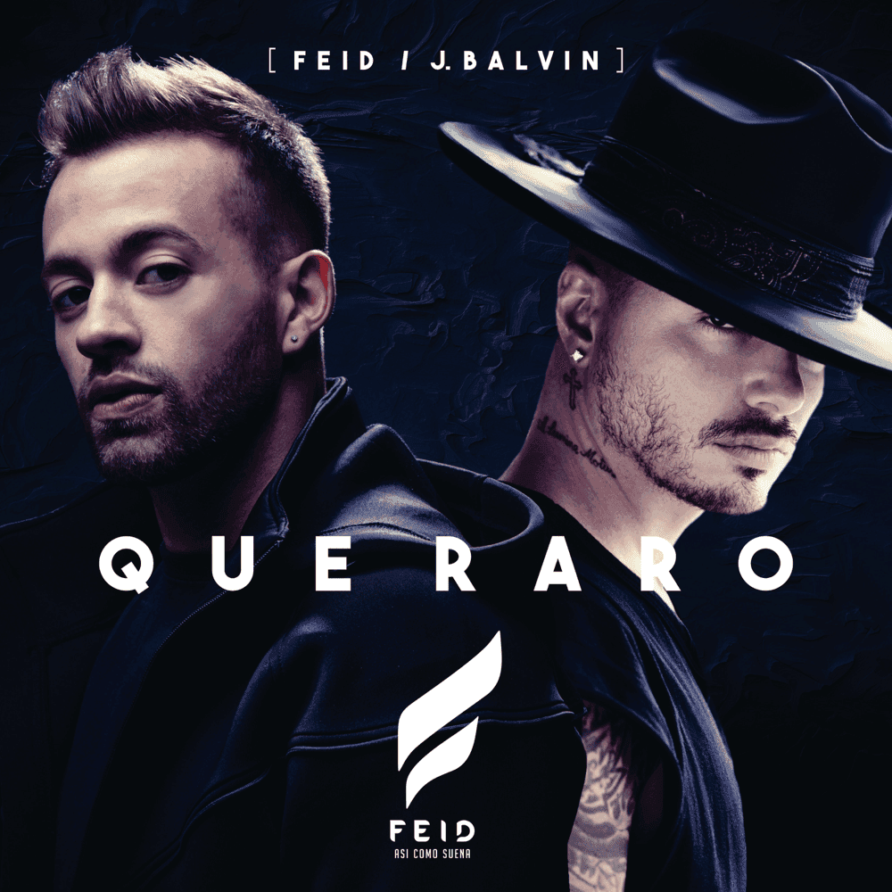 Album cover art for "Que Raro" by Feid & J Balvin