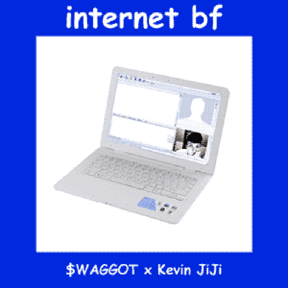 Album cover art for "Internet Boyfriend" by $WAGGOT