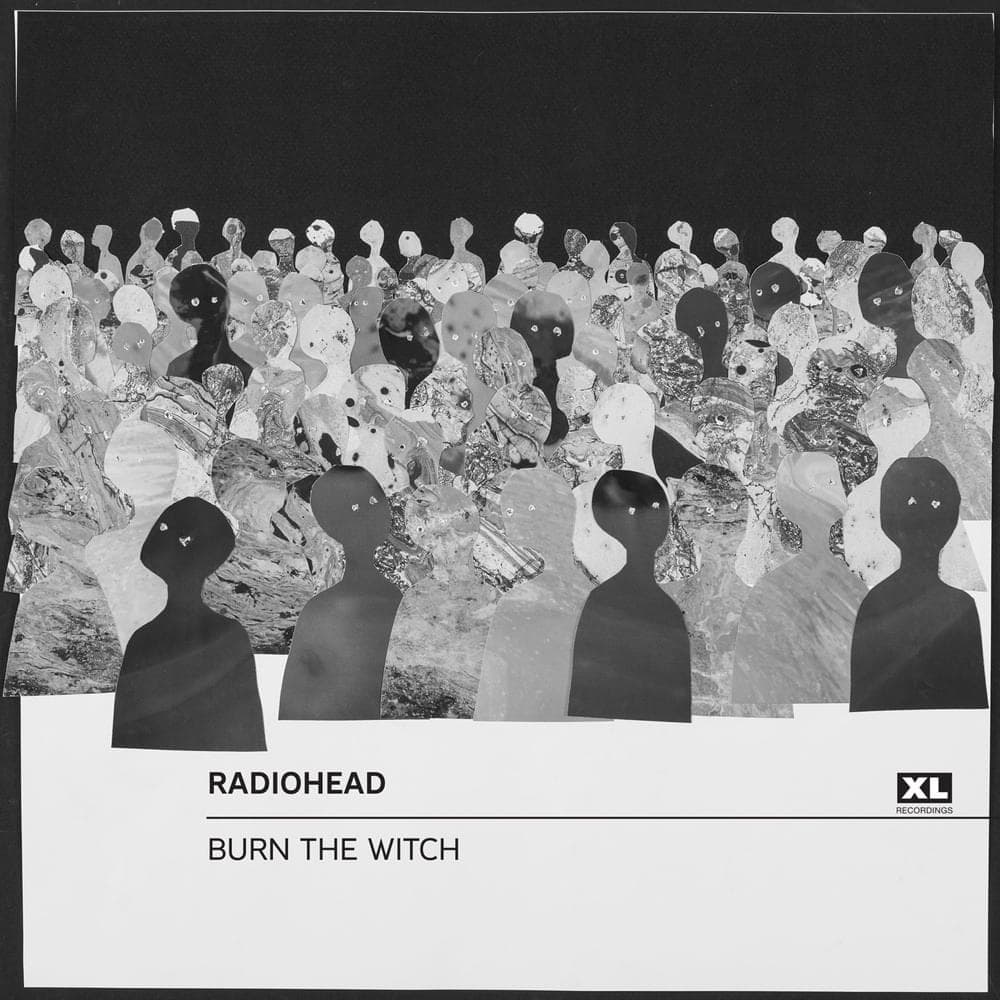 Album cover art for "Burn the Witch" by Radiohead