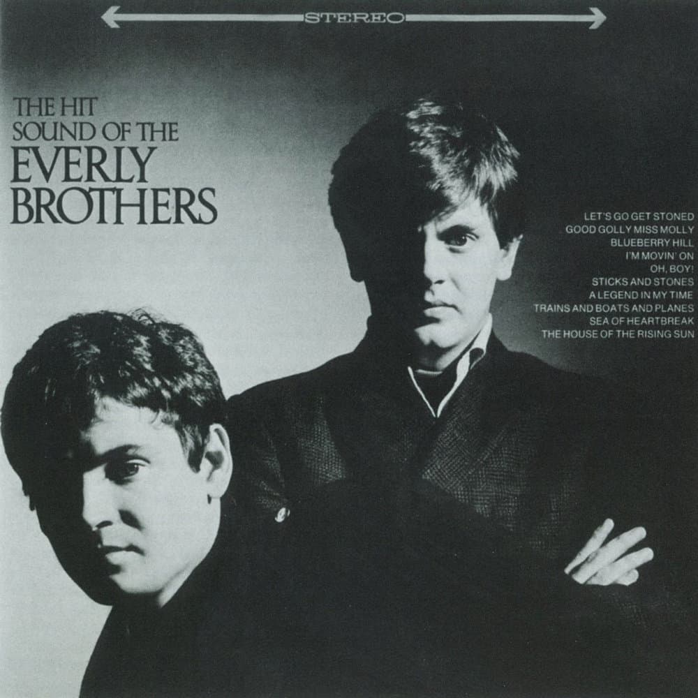 Album cover art for "(I'd Be) A Legend in My Time" by The Everly Brothers