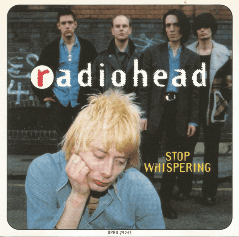 Album cover art for "Stop Whispering" by Radiohead