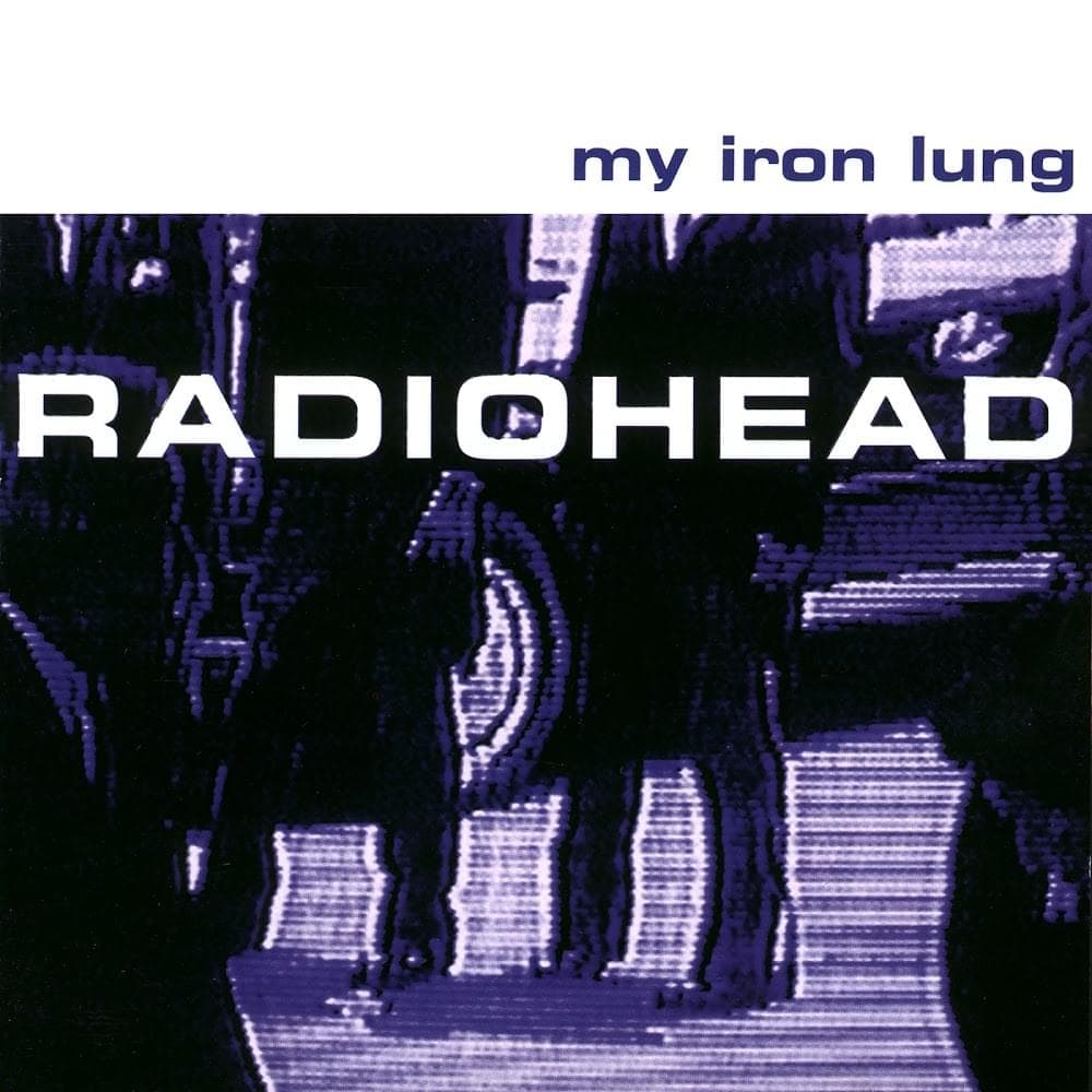 Album cover art for "My Iron Lung" by Radiohead