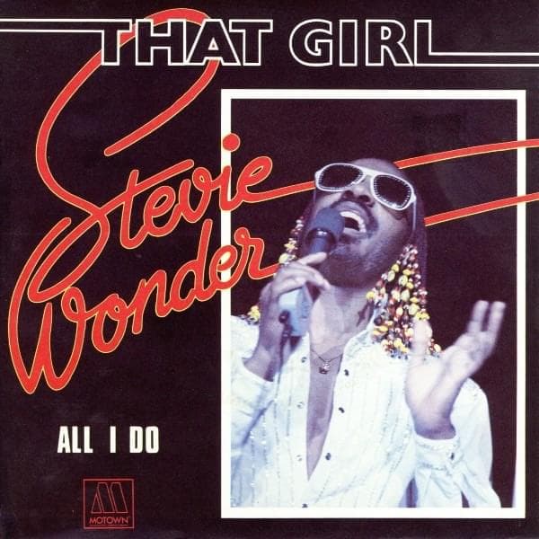 Album cover art for "That Girl" by Stevie Wonder
