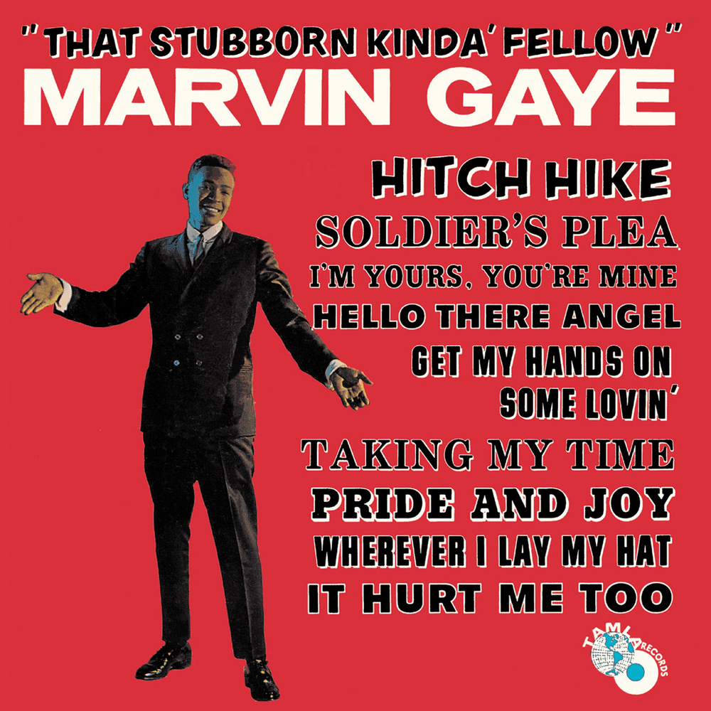 Album cover art for "Hitch Hike" by Marvin Gaye