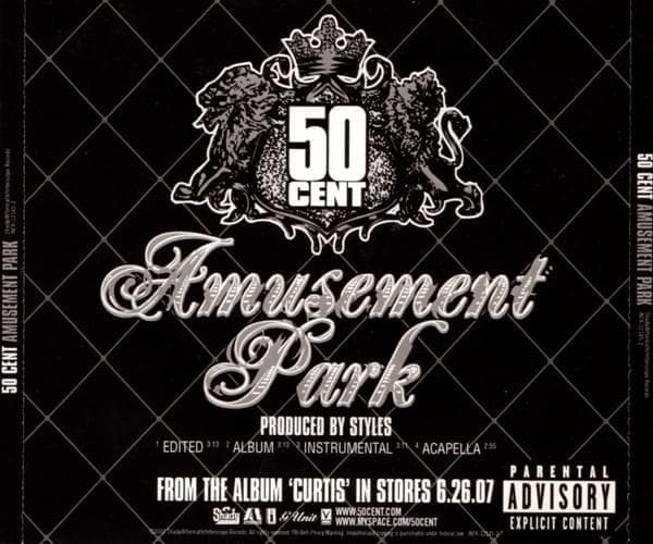 Album cover art for "Amusement Park" by 50 Cent