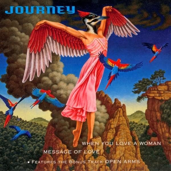 Album cover art for "When You Love A Woman" by Journey