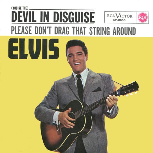 Album cover art for "(You're the) Devil in Disguise" by Elvis Presley