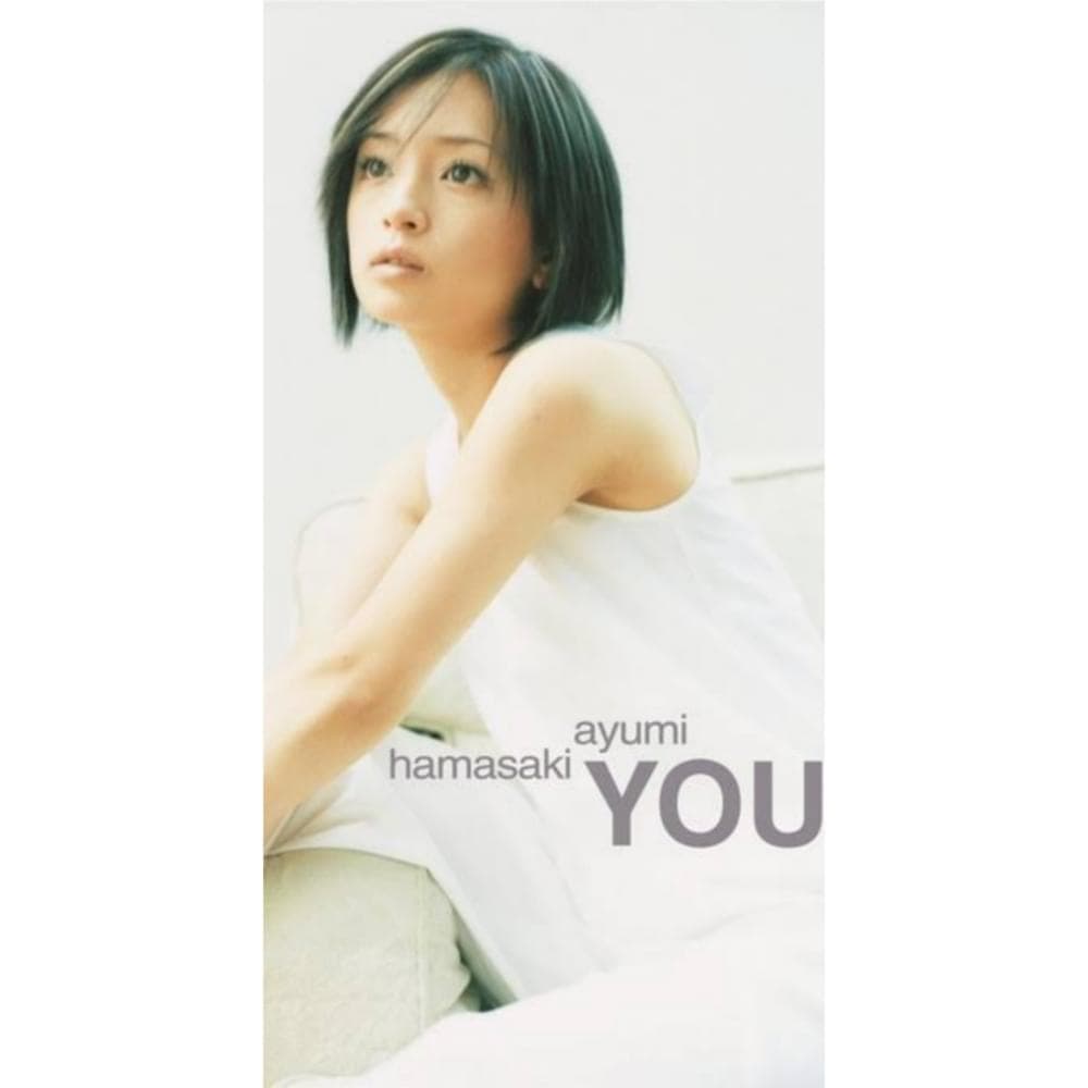 Album cover art for "YOU" by 浜崎あゆみ (Ayumi Hamasaki)